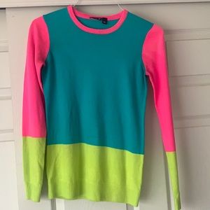Color block sweater